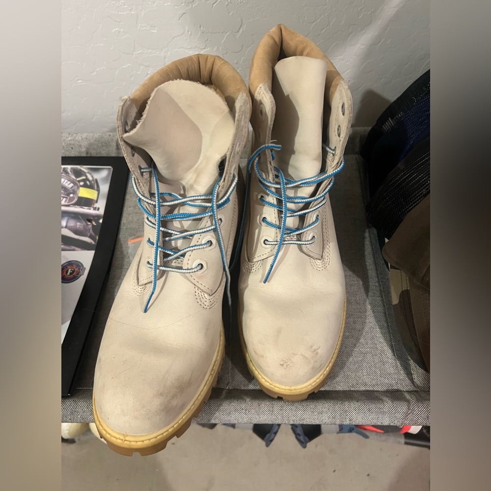 Cookies n Cream Timberlands